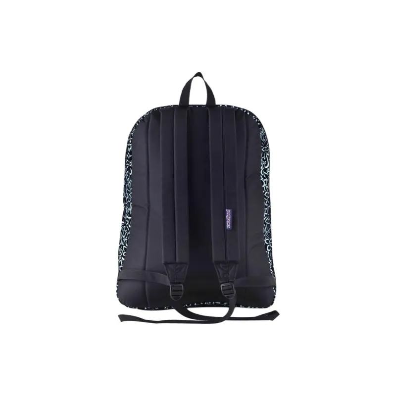 JanSport Fabric Backpack Unisex Water-Flush Lotus-3