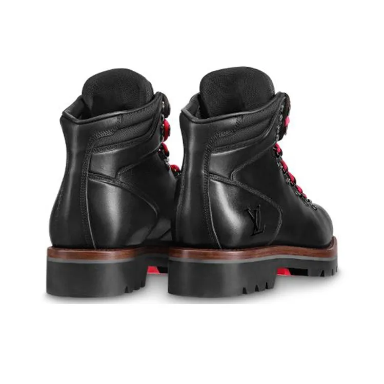 LOUIS VUITTON Oberkampf Martin Boot Men's Black-4