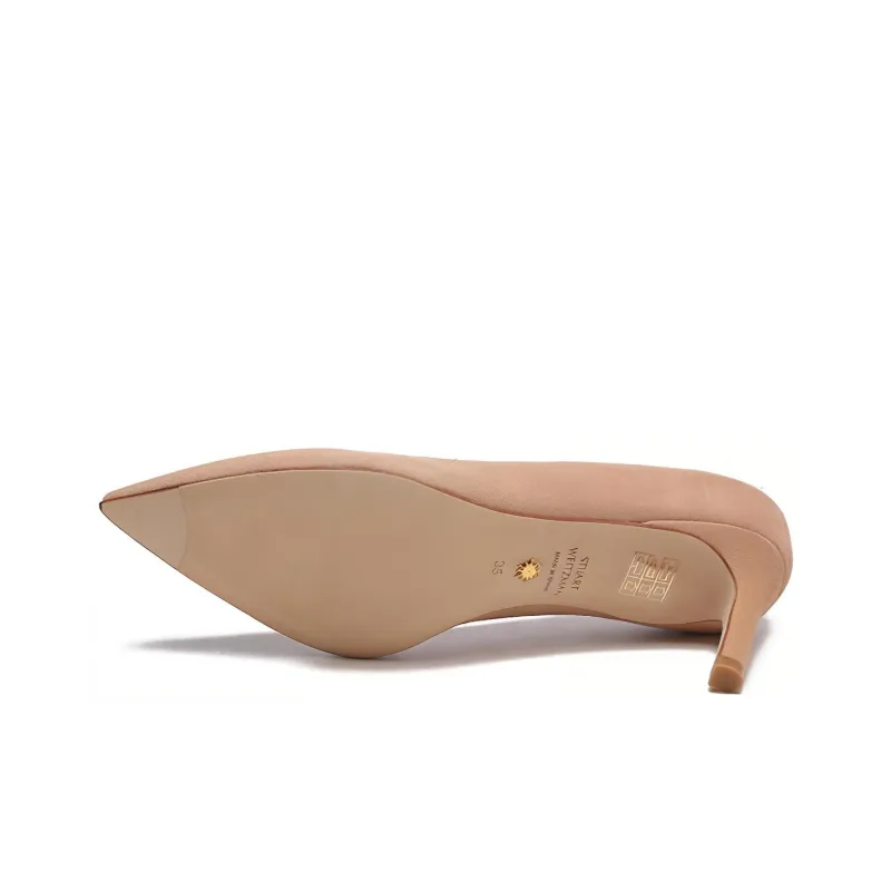 Stuart Weitzman/SW Slim Heel High Heels 7cm Women's Nude-5