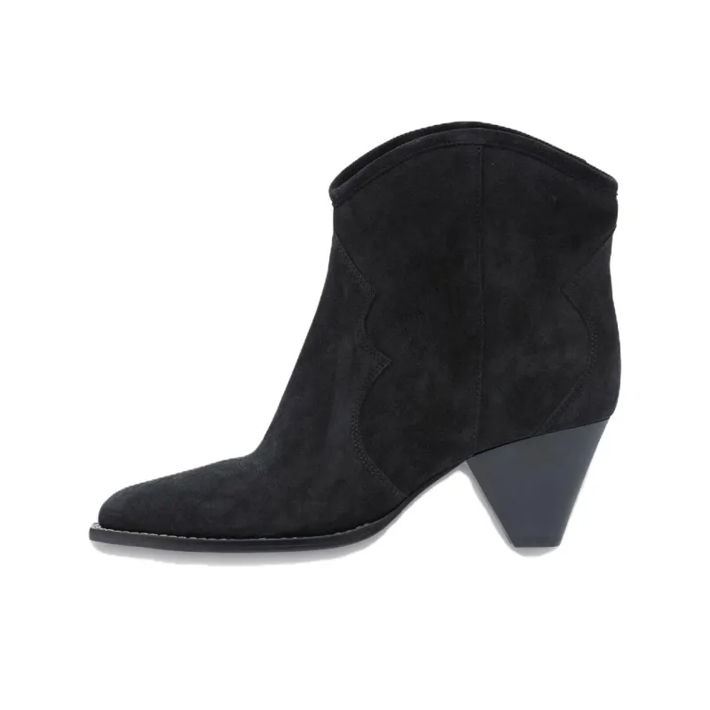 ISABEL MARANT Darizo Pointed-toe Suede Boots-0