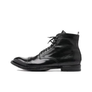 Officine Creative Anatomia Leather Lace-up Boots