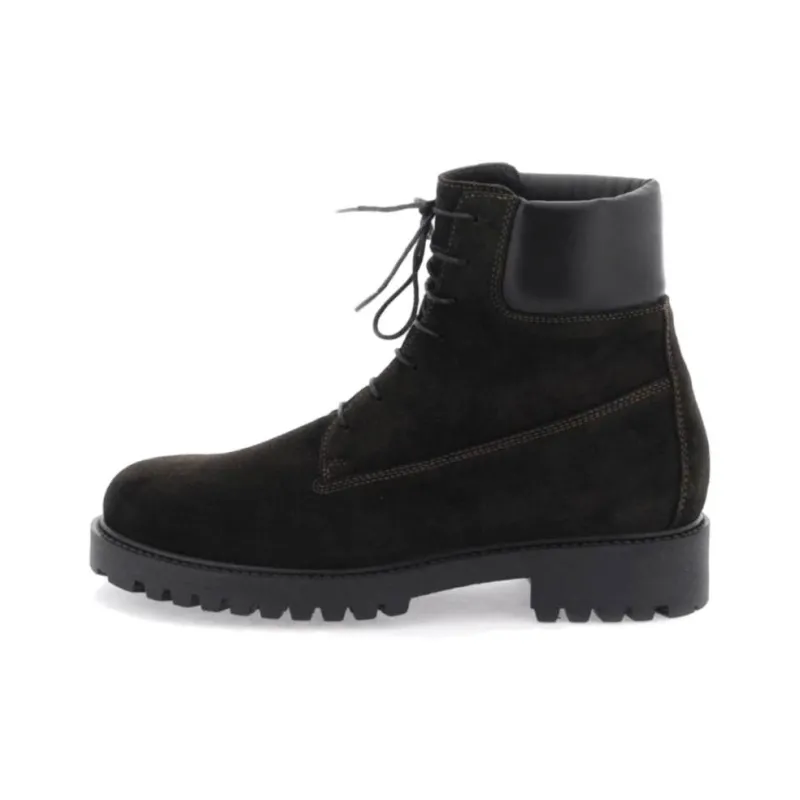 TOTEME The Husky Suede Boots Women's-0