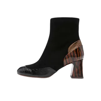 CHIE MIHARA Aflora Ankle Boots 5.5cm Women's Black