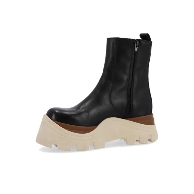 ALOHAS Ankle Boots 6cm Women's Black-2