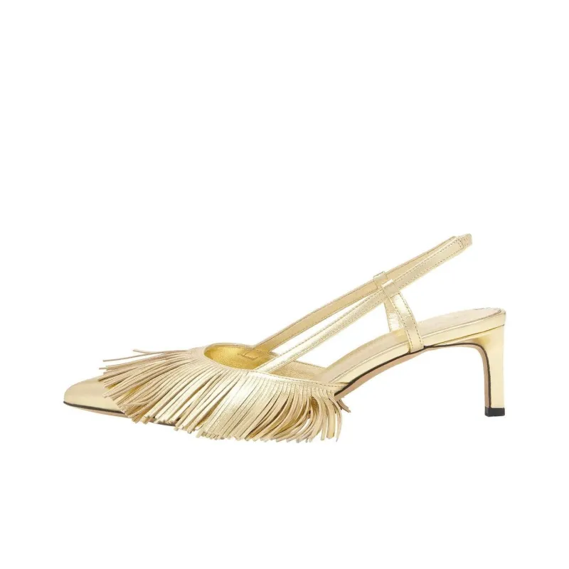 Ulla Johnson High Heels 5cm Women's Gold-0