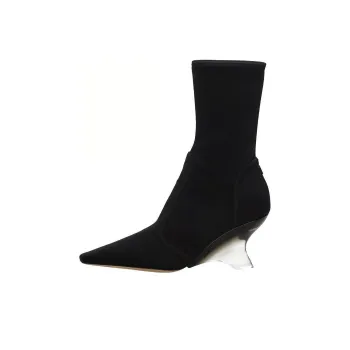 DIOR CHRISTIAN DIOR ATELIER Ankle Boots 7cm Women's Black