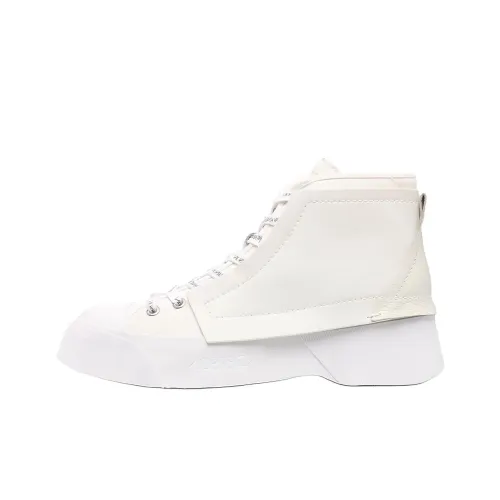 JW Dress Ankle Boots Men's White