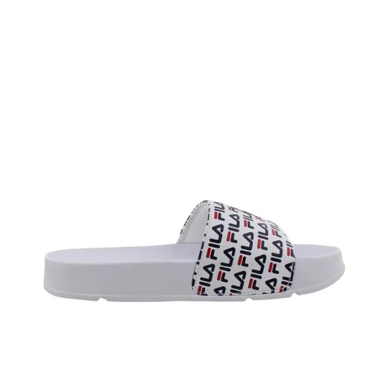 FILA DRIFTER Mood II Slip Resistant Abrasion Resistant Slide Slippers Women's White-1