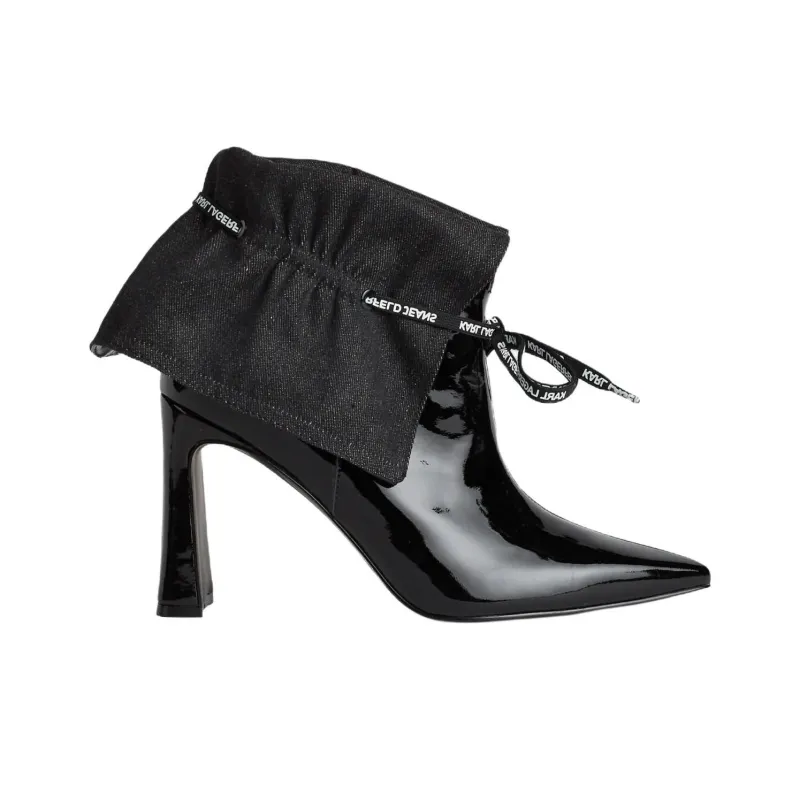 KARL LAGERFELD / Karl Lagerfeld Jeans Panache Leather Ankle Boots Women's-1