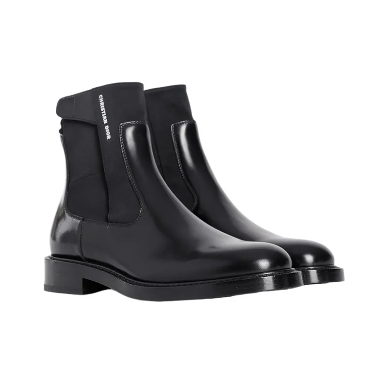 DIOR Evidence Chelsea Boots Men Black-3