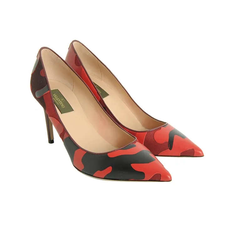 Valentino High Heels Women's Low-Top Multicolor-1
