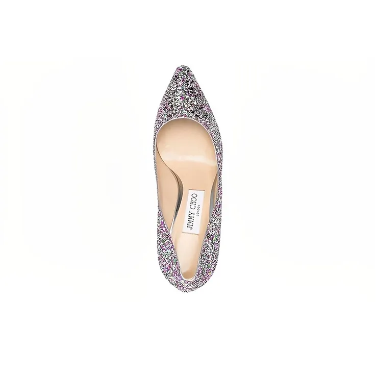 Jimmy Choo ROMY Slim Heel High Heels Women's Multicolor-2