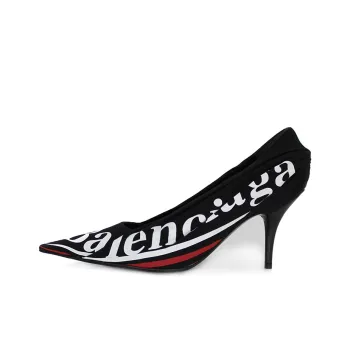 Balenciaga Campaign Logo Pumps 'Black' Women's