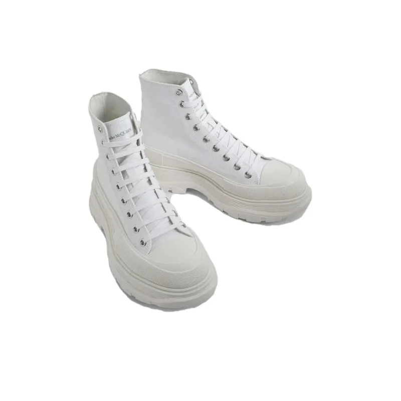 Alexander McQueen Tread Slick Lace-Up Boots-5