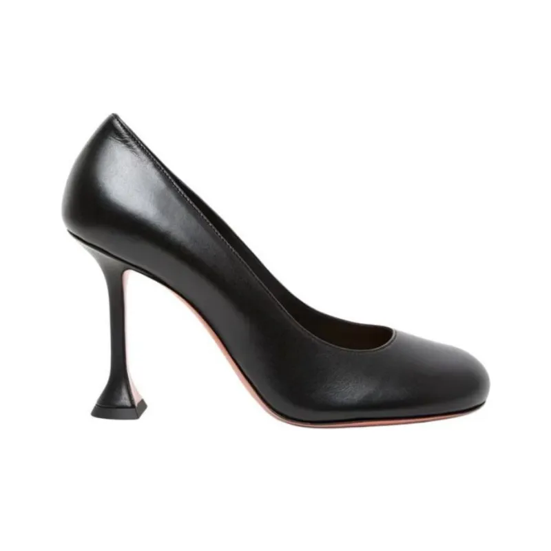 AMINA MUADDI Irregular Heel High Heels Women's Black-1