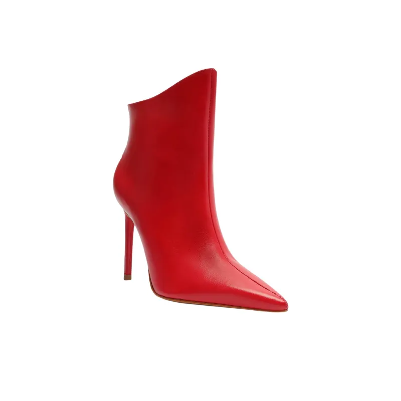 Schutz Palloma Ankle Boots 10cm Women's Red-2