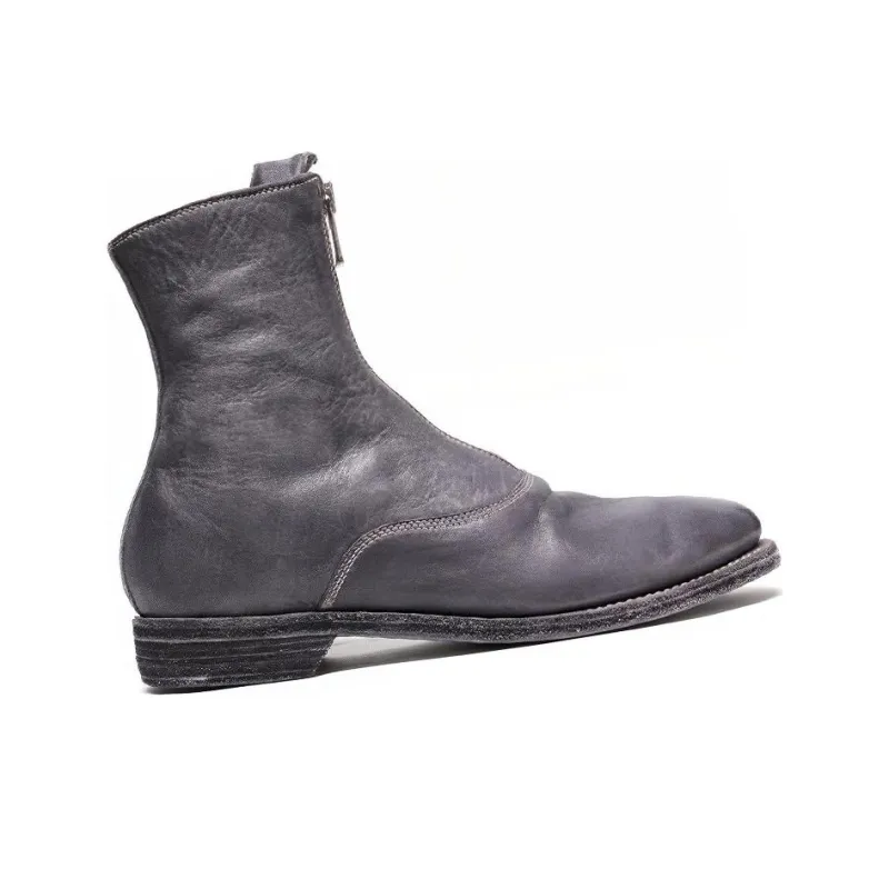 GUIDI Ankle Boots Women's Gray-1