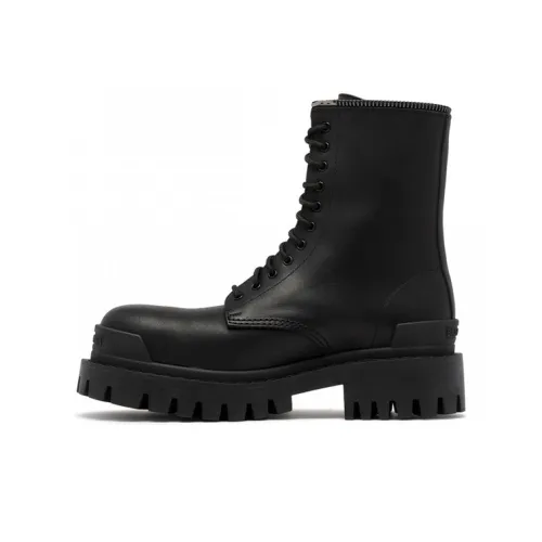Balenciaga Master Lug Sole Boot Black Women's