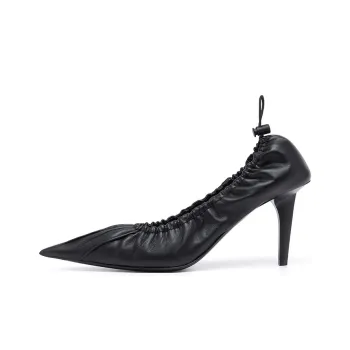 Balenciaga Scrunch Knife 80mm Pump Heels 'Black' Women's