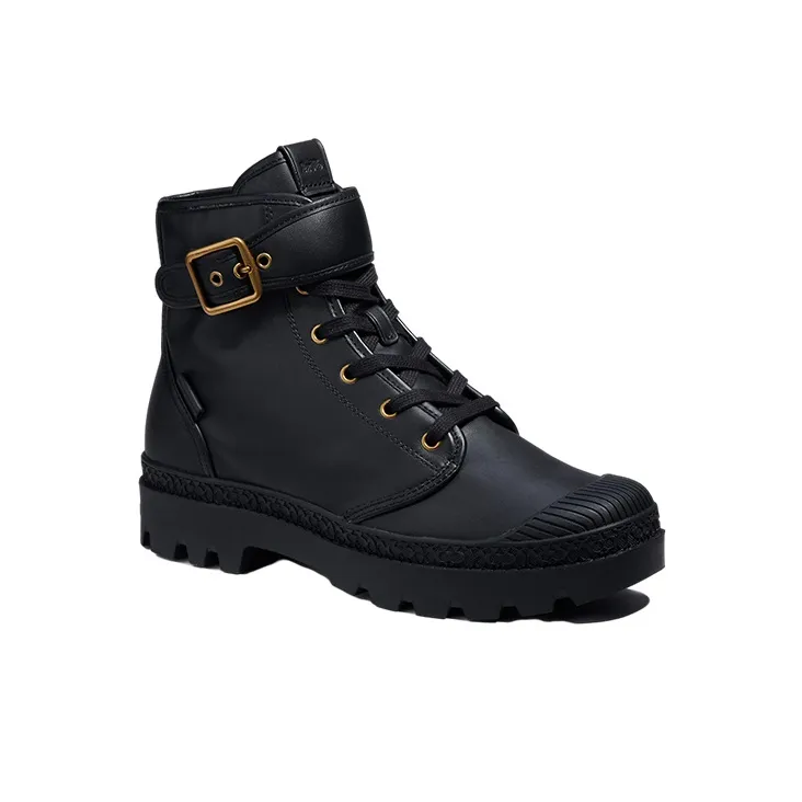 COACH Ankle Boots Men Black-1
