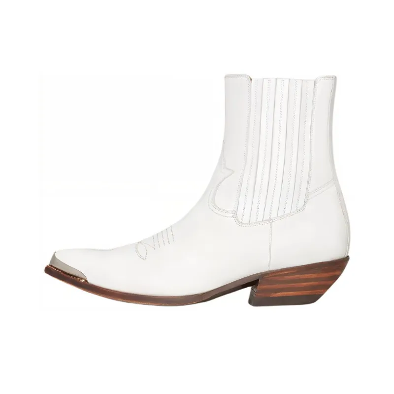 CELINE Cruiser Chelsea Boots Men's White-0