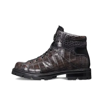 BERLUTI Brunico Ankle Boots Men's Brown