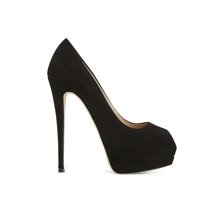Giuseppe Zanotti Sharon 130mm Suede Pumps-1