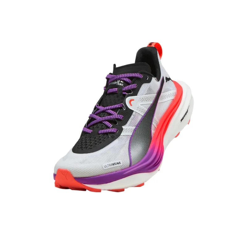 PUMA Shock Absorbers Slip Resistant Breathable Low Top Casual Shoes Women's Gray-2