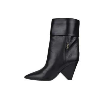 SAINT LAURENT Niki Ankle Boots Women's Black