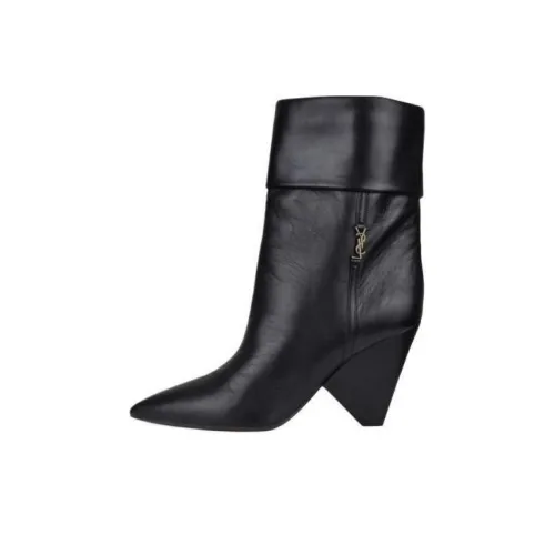 SAINT LAURENT Niki Ankle Boots Women's Black