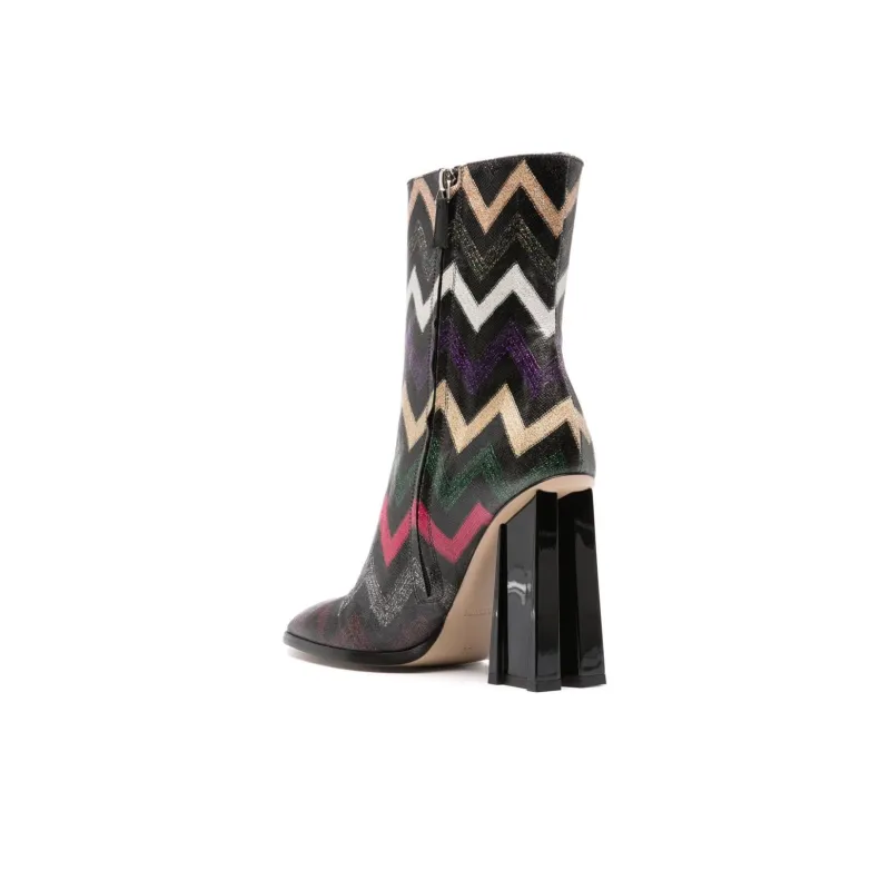 MISSONI Ankle Boots Women's Black-3