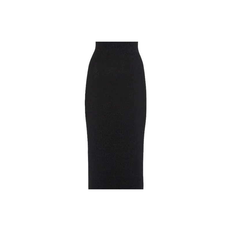 FENDI By Marc Jacobs Lace Dress Black-5