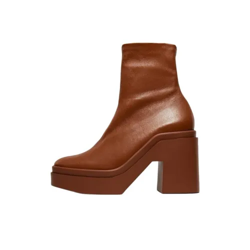 CLERGERIE NINA Ankle Boots 11cm Women's Brown
