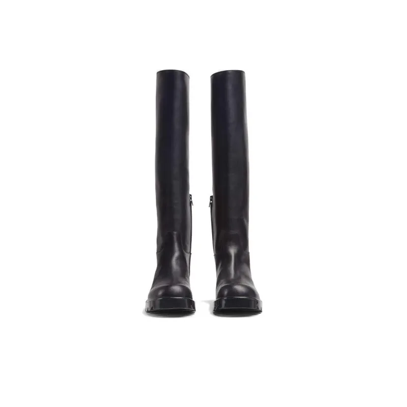 Bottega Veneta Strut High Boots Black Women's-3