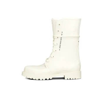 DIOR DiorCamp Ankle Boots Women's White