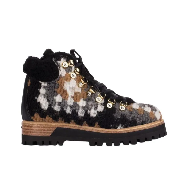 Le Silla St. Moritz Wool Ankle Boots Women's-1