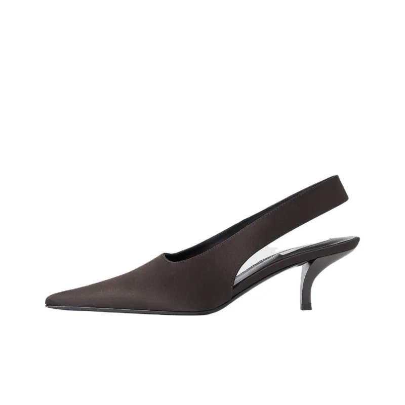 TOTEME Slim Heel High Heels 5.5cm Women's Umber-0