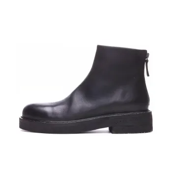 Marsèll Rounded Toe Back Zipped Ankle Boots Women's