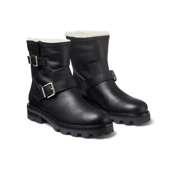 Jimmy Choo Shearling-lined Youth II Boots-2