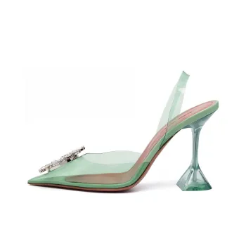 AMINA MUADDI Begum 90mm Slingback Pumps