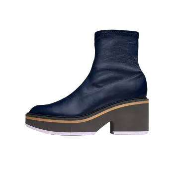 CLERGERIE ALBANE Ankle Boots 7.5cm Women's Blue
