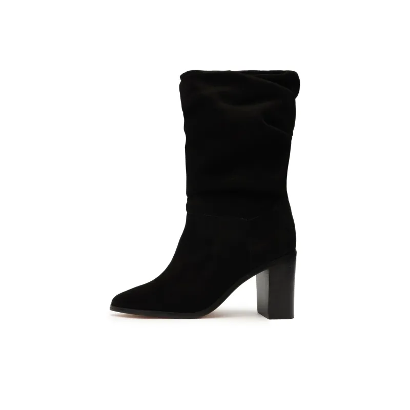 Schutz Ashlee Ankle Boots 8.5cm Women's Black-0