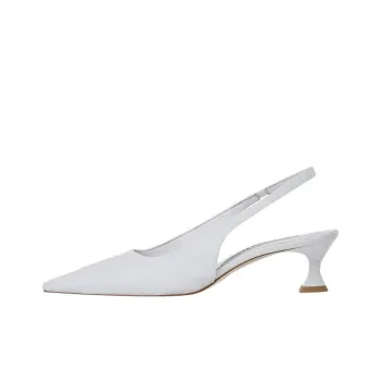 Open Yy Chunky Heel High Heels Women's White