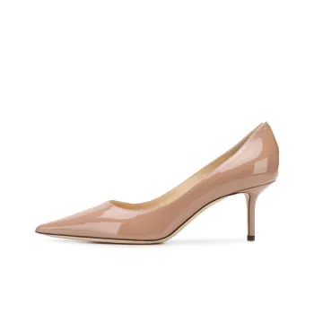 Jimmy Choo Love 100mm Pump Ballet Pink Patent Leather