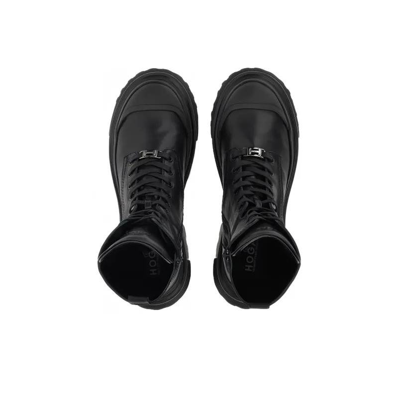 HOGAN H619 Combat Boots Women's-4