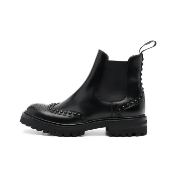 CHURCH'S Elaine Leather Chelsea Boots