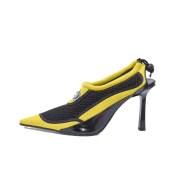 ANCUTA SARCA High Heels 10cm Women's Yellow Black