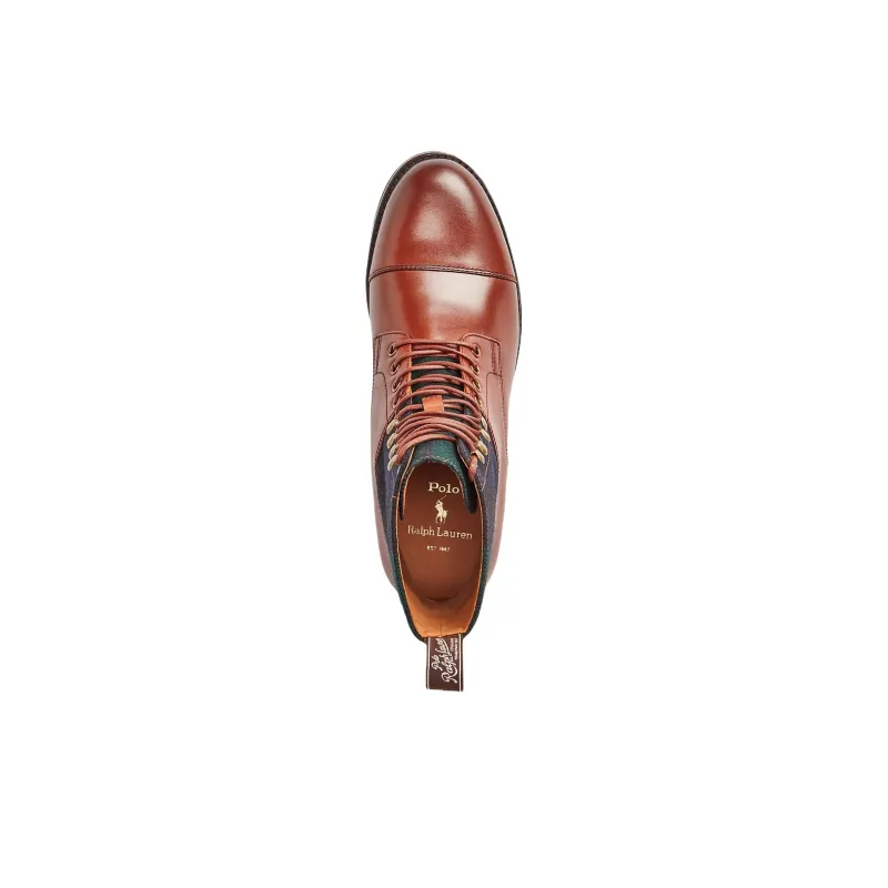 Polo Ralph Lauren Ankle Boots Men's Reddish Brown-4