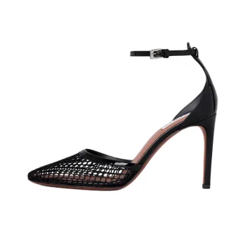 Alaia Slim Heel High Heels 9cm Women's Black