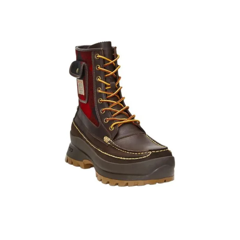 Polo Ralph Lauren Ankle Boots Men Brown-2